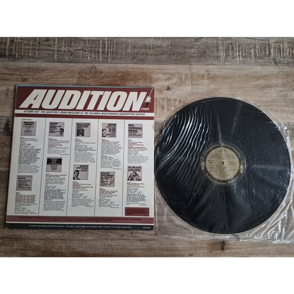 Other - Audition Autumn 1967 Columbia Masterworks Records Vinyl LP VG Condition